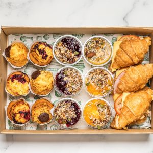 Breakfast Box with Mini Croissants